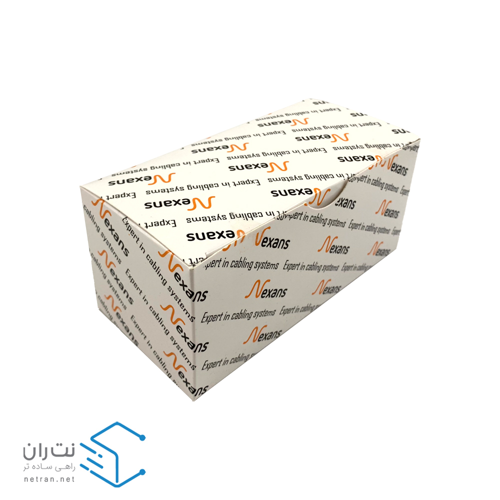 خرید سوکت شبکه نگزنس Cat6 UTP بسته 100 عددی | نت‌ ران